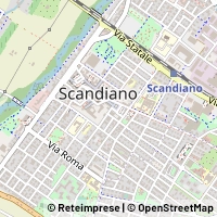 Mapa Scandiano