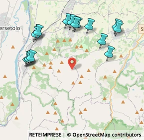 Mappa Via Macigno Montemoro, 42020 Quattro Castella RE, Italia (4.74938)