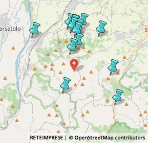 Mappa Via Macigno Montemoro, 42020 Quattro Castella RE, Italia (3.98286)