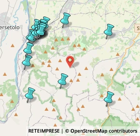 Mappa Via Macigno Montemoro, 42020 Quattro Castella RE, Italia (5.013)