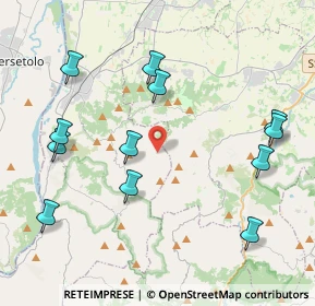 Mappa Via Macigno Montemoro, 42020 Quattro Castella RE, Italia (4.7175)