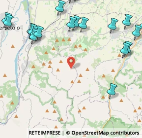 Mappa Via Macigno Montemoro, 42020 Quattro Castella RE, Italia (6.176)