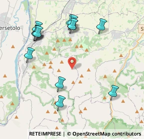 Mappa Via Macigno Montemoro, 42020 Quattro Castella RE, Italia (4.66714)