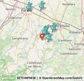 Mappa Via Macigno Montemoro, 42020 Quattro Castella RE, Italia (24.92364)