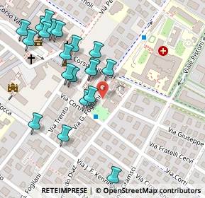 Mappa Via Trieste, 42019 Scandiano RE, Italia (0.139)