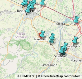 Mappa Via Trieste, 42019 Scandiano RE, Italia (10.4585)