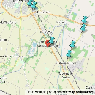 Mappa Via Castello del Bue, 40017 San Giovanni in Persiceto BO, Italia (4.132)