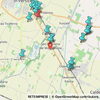 Mappa Via Castello del Bue, 40017 San Giovanni in Persiceto BO, Italia (2.7965)