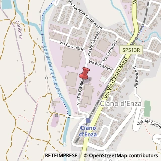 Mappa Via Alcide De Gasperi, 95, 42026 Corniglio, Parma (Emilia Romagna)
