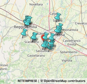 Mappa Via Don Giuseppe Franchini, 41043 Formigine MO, Italia (11.205)