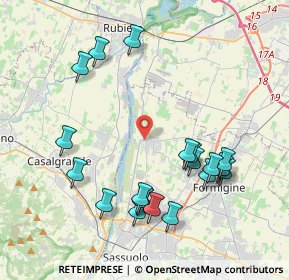 Mappa Via Don Giuseppe Franchini, 41043 Formigine MO, Italia (4.3475)