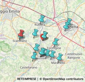 Mappa Via Generale Alfonso La Marmora, 41049 Sassuolo MO, Italia (6.33294)