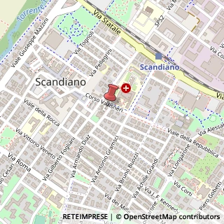 Mappa Via Vallisneri Antonio, 14, 42020 Scandiano, Reggio nell'Emilia (Emilia Romagna)