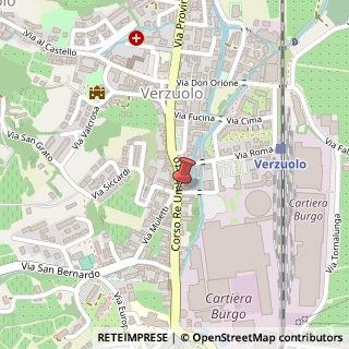 Mappa Corso re umberto 27, 12039 Verzuolo, Cuneo (Piemonte)