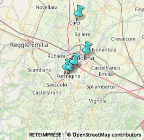 Mappa Via Wiligelmo, 41043 Formigine MO, Italia (53.07583)