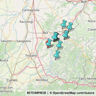 Mappa Via Stazione, 12068 Narzole CN, Italia (9.51182)