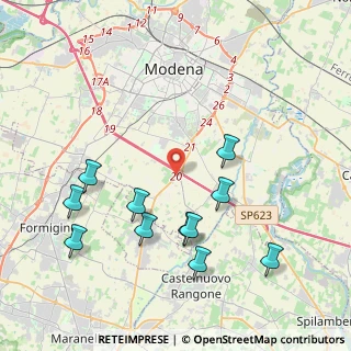 Mappa Str. Bellaria, 41126 Modena MO, Italia (4.41727)