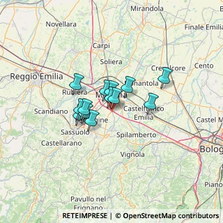 Mappa Str. Bellaria, 41126 Modena MO, Italia (8.36385)