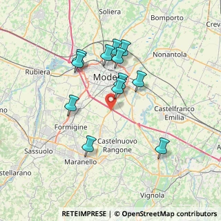 Mappa Str. Bellaria, 41126 Modena MO, Italia (6.72417)