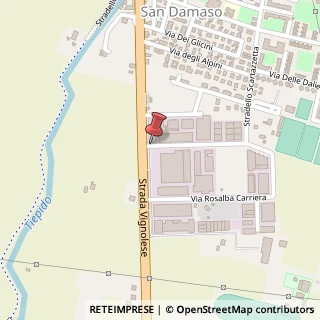 Mappa Via Rosalba Carriera, 1, 41126 Modena, Modena (Emilia Romagna)