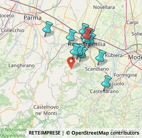 Mappa Via Rodolfo Morandi, 42020 Albinea RE, Italia (11.32923)