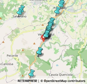 Mappa Via Mozzone, 42030 Vezzano Sul Crostolo RE, Italia (1.528)
