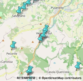 Mappa Via Roma Sud, 42030 Vezzano Sul Crostolo RE, Italia (2.78667)