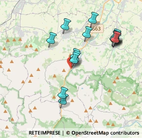 Mappa Via Roma Sud, 42030 Vezzano Sul Crostolo RE, Italia (3.78)