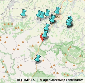 Mappa Via Mozzone, 42030 Vezzano Sul Crostolo RE, Italia (3.987)