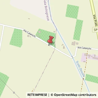 Mappa Via Calanchi, 9, 40010 Calderara di Reno, Bologna (Emilia Romagna)