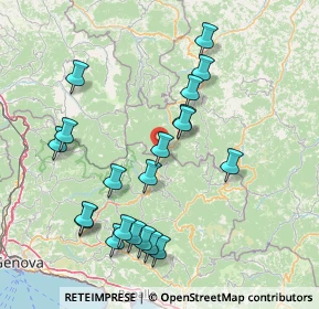 Mappa Località Pissino, 16020 Gorreto GE, Italia (16.4925)