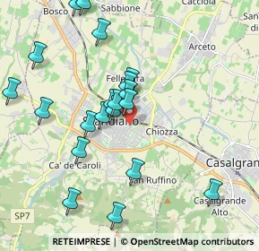 Mappa Piazza Ilaria Alpi, 42019 Scandiano RE, Italia (2.0235)