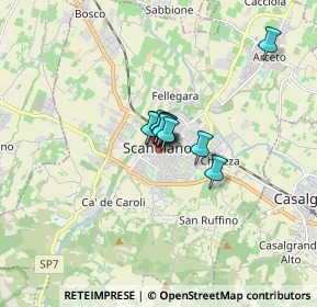 Mappa Via Giacomo Matteotti, 42019 Scandiano RE, Italia (0.68545)