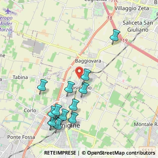 Mappa Via Landucci, 41043 Casinalbo MO, Italia (2.33)