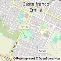 Kaart Castelfranco Emilia