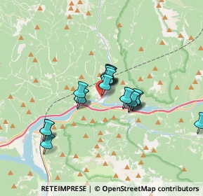 Mappa Via Giacomo Ermolli, 33015 Moggio Udinese UD, Italia (2.453)