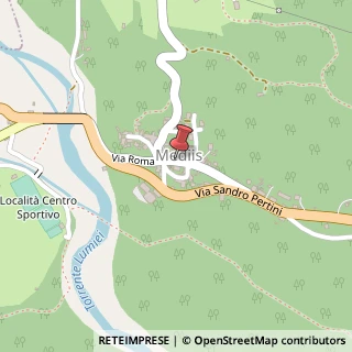 Mappa Via Roma, 19/A, 33020 Socchieve, Udine (Friuli-Venezia Giulia)