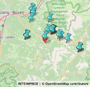 Mappa Via Stadtl Eggen, 39050 Nova Ponente BZ, Italia (7.0095)