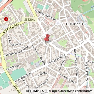 Mappa Via J. Lennon, 5, 33028 Tolmezzo, Udine (Friuli-Venezia Giulia)