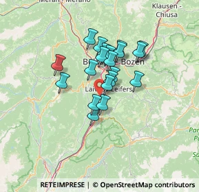 Mappa 39051 Vadena BZ, Italia (9.41)