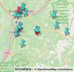 Mappa Via Egeregg, 39050 Nova Ponente BZ, Italia (8.9155)