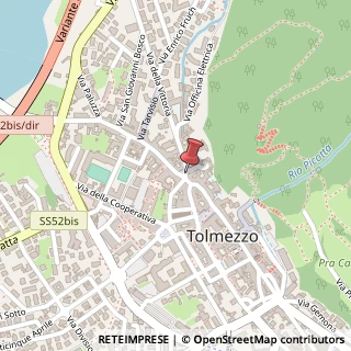 Mappa Via Lavatoio,  5, 33028 Tolmezzo, Udine (Friuli-Venezia Giulia)