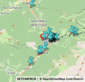 Mappa Località Masarè, 32020 Rocca Pietore BL, Italia (1.167)