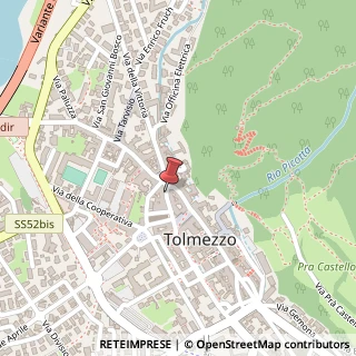Mappa Via Cavour, 1, 33028 Tolmezzo, Udine (Friuli-Venezia Giulia)