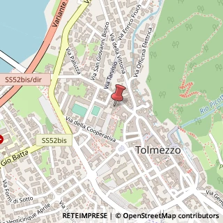 Mappa Via Giacomo Matteotti, 5, 33028 Tolmezzo, Udine (Friuli-Venezia Giulia)