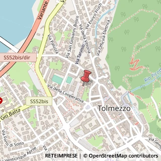 Mappa Via della Cooperativa, 11, 33028 Tolmezzo, Udine (Friuli-Venezia Giulia)