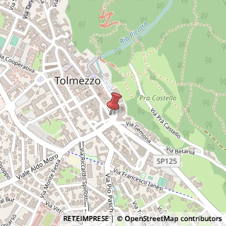 Mappa Via Giosuè Carducci, 12, 33028 Tolmezzo, Udine (Friuli-Venezia Giulia)