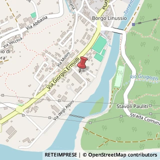 Mappa Via Degli Alpini, 8, 33015 Moggio Udinese, Udine (Friuli-Venezia Giulia)