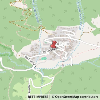 Mappa Via Fraciscio, 72, 23021 Campodolcino, Sondrio (Lombardia)