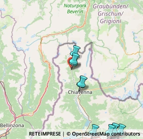 Mappa Via Lago Azzurro, 23021 Campodolcino SO, Italia (20.69818)